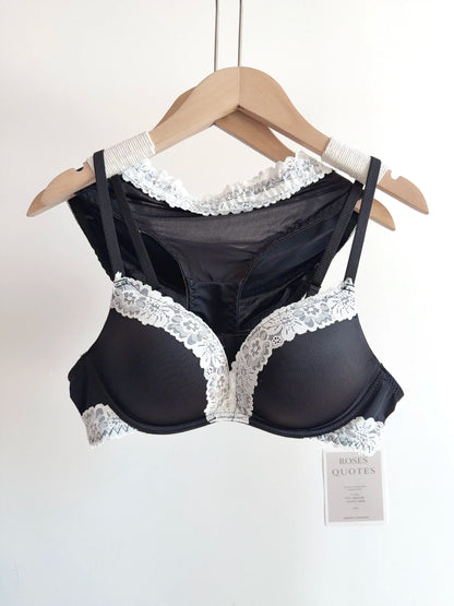 Sexy Leopard Print Lingerie Set Women Wireless Invisible Small Bust Lift, Adjustable A To C Cup, Sheer Lace Pure Style,soft S-XL