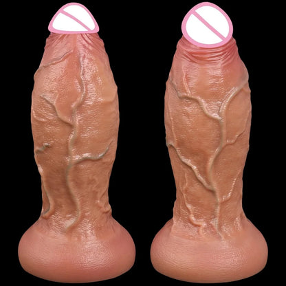 Realistic Anal Silicone Dildo Soft Huge Penis Suction Cup Vagina Adult Masturbator Cock Big Dick Butt Plug Sex Toys For Woman18+