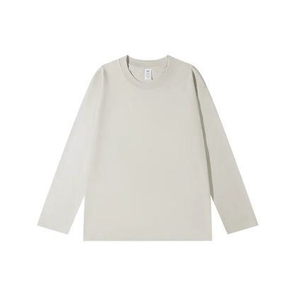 Spring Summer Tops T-shirt Women Solid Cotton Long Sleeve Bottoming Shirt Casual Korean Top Tees Harajuku Loose Basic Tshirt