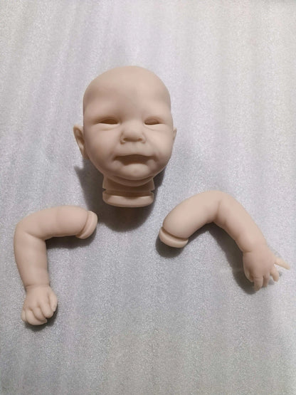 NPK 19 Inch Limited Edition Ava Reborn Doll Kit Soft Touch Fresh Color with Certificate Included Vinyl