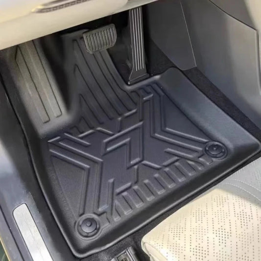Car Floor Mats For 5 Seats Zeekr 7X 2024 2025 2026 All-Weather Cargo Liner Trunk Mat TPE Waterproof Floor Liner RHD LHD