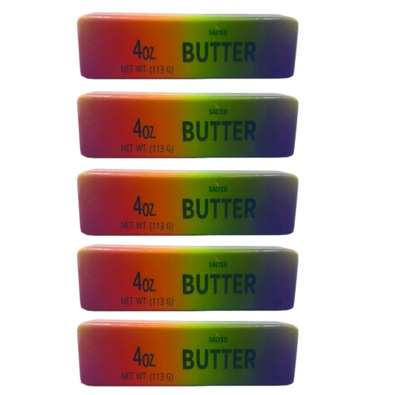 Soft Butter Stick Squeeze Slow Rise Stress Relief Toy Yellow Cheese Stick Fidget Toy Children's Squeeze Ball Birthday Gift