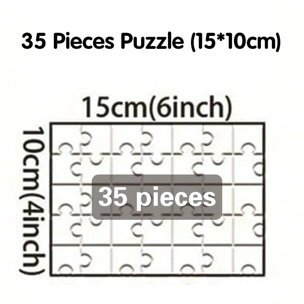 35/300/500/1000pcs Personalized Custom Photo Puzzle family photo For Him Her Family Friends Children For Birthdays For Weddings