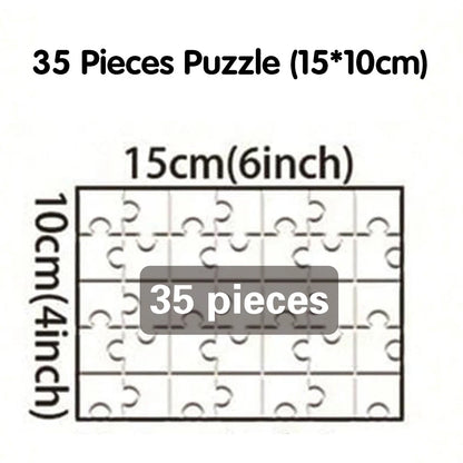 35/300/500/1000pcs Personalized Custom Photo Puzzle wedding photos Family Memories Personalized Gifts For Women/Men