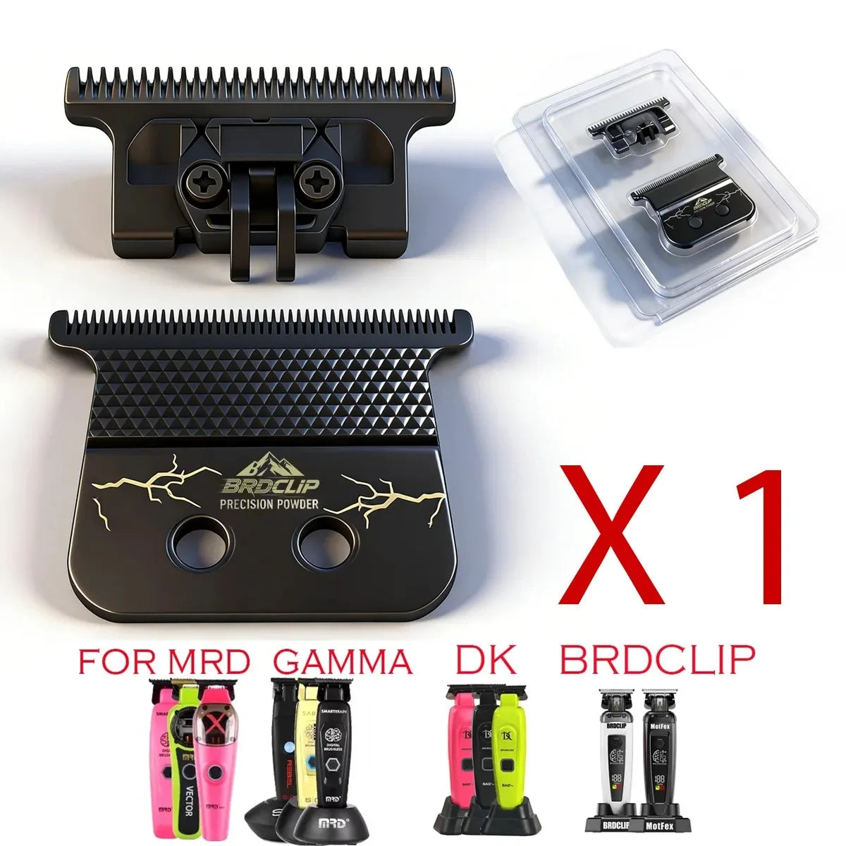 BRDCLIP All Models Professional Hair Clipper Original Blade Hair Trimmer Blade Replacement Accessories BRD 106 107 FA1C FA1T 116