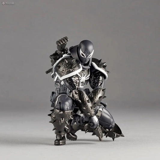 2026 Agent Venom Action Figure CT Version Kaiyodo Anime Figurine Marvel PVC Movable Collection Eugene Thompson Ko Model Toy Gfit
