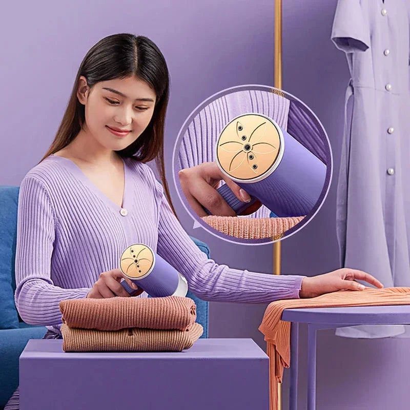 2026 New Handheld Steam Iron Foldable Garment Steamer Hanging Ironing Home Travel Clothes Ironing Machine with Hair Ball Brush