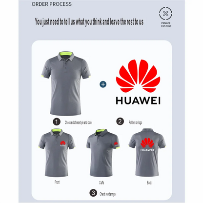 2024 Quick-drying Sports Polo Shirt Custom Design Company Brand Logo print Embroidery Breathable Lapel Short Sleeve Polo Shirts