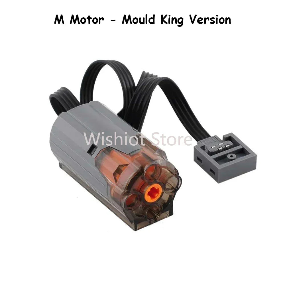 Power Functions Upgrate Motor Technical Parts MOC Multi Tool Servo Train Motor 8293 8883 Building Blocks Receiver Control Set