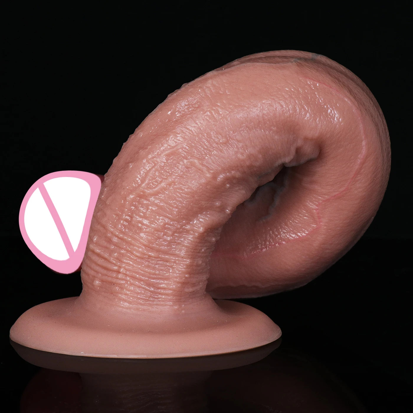 Realistic Long Soft Butt Plug Dildo 3 Sizes Fake Penis Skin Feel Silicone Cock Woman Man Masturbation Suction Cup Anal Sex Toys
