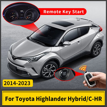 For Toyota Highlander Hybrid,C-HR Remote Key Starter, Upgraded accessories,body kit Remote Heat dissipation 2014 2018 2022 2023