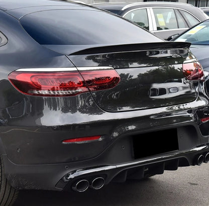 Rear Trunk Spoiler Wing Lip For Mercedes Benz GLC Coupe C253 GLC260 300 2016-2022 Car Spoiler Tail Fin Auto Accessories Body Kit