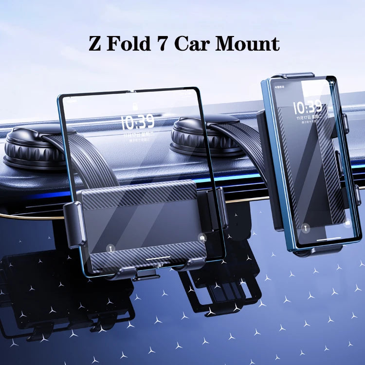 Eary for Z fold 7 6 5 4 Car Phone Mount Dashboard Phone Stand Bracket for iPhone 17 Pro Max 16 15 14 Air Samsung Car Accessories