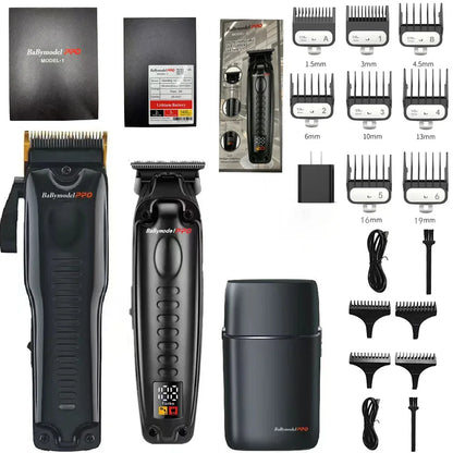 2024 New Babymodel PRO Professional Hair Clipper Trimmer Shaver Set 7500RPM DLC Alloy Blade Professional Hair Trimmer USB Socket