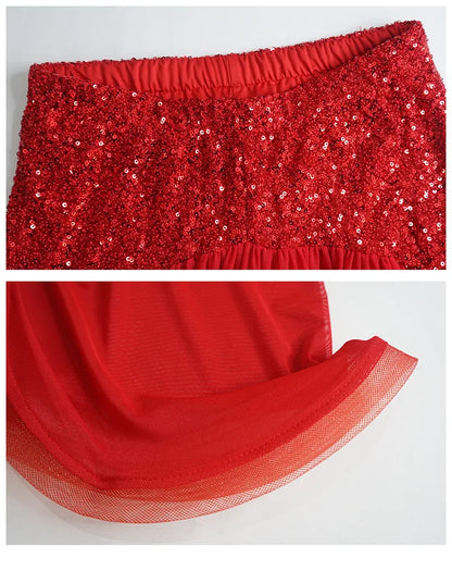 Sexy Sequin Belly Dance Costume 2025 Summer New Arrival High-End Practice Suit Performance Ethnic Dancewear Chinese Manufacturer