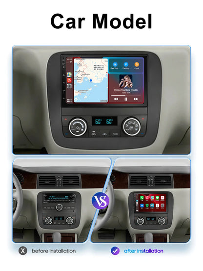 XIMA 7 Inch 2 Din Wireless Carplay Android Auto Car Radio Multimedia Video MP5 Player With BT FM Stereo Autoradio Audio USB TF