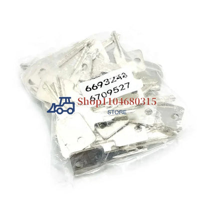 10 PCS Key  6709527 For BOBCAT Ignition Starter Switch Fit Skid-Steer Track Loader Mini Excavator MT55 D250 6693241