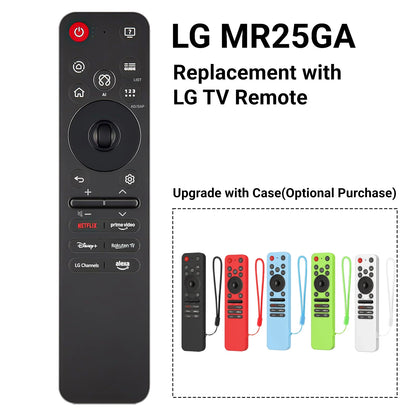 Universal Voice MR25GA Magic Remote Control, Compatible with 2025 LG TVs Bluetooth voice AKB76046603 AKB76046602 AKB76046608
