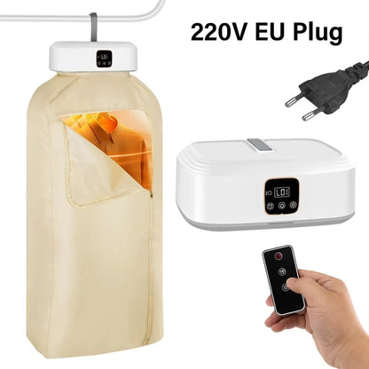 Portable Clothing Dryer Electric Portable Clothes Dryer UV Sterilization Folding Travel Clothing Dryer Foldable Laundry Dryer