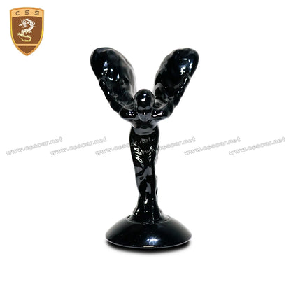 For Rolls Royce Ghost Phantom Cullinan Wraith Hood Badge LOGO Car Angel Goddess Crystal Emblems Exterior Accessories