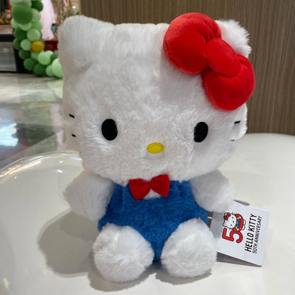 Genuine Kawaii Sanrio Marumofubiyori Blanket Bear Plush Doll Toys Kitty Melody Stuffed Pillow Toys Plush Pendant Gifts For Girl
