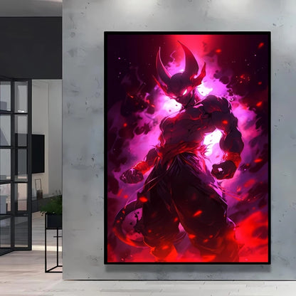 Canvas Posters Dragon Ball Goku Picture Children Gifts Home Decoration Waterproof Comics Pictures High Quality Wall Art Classic