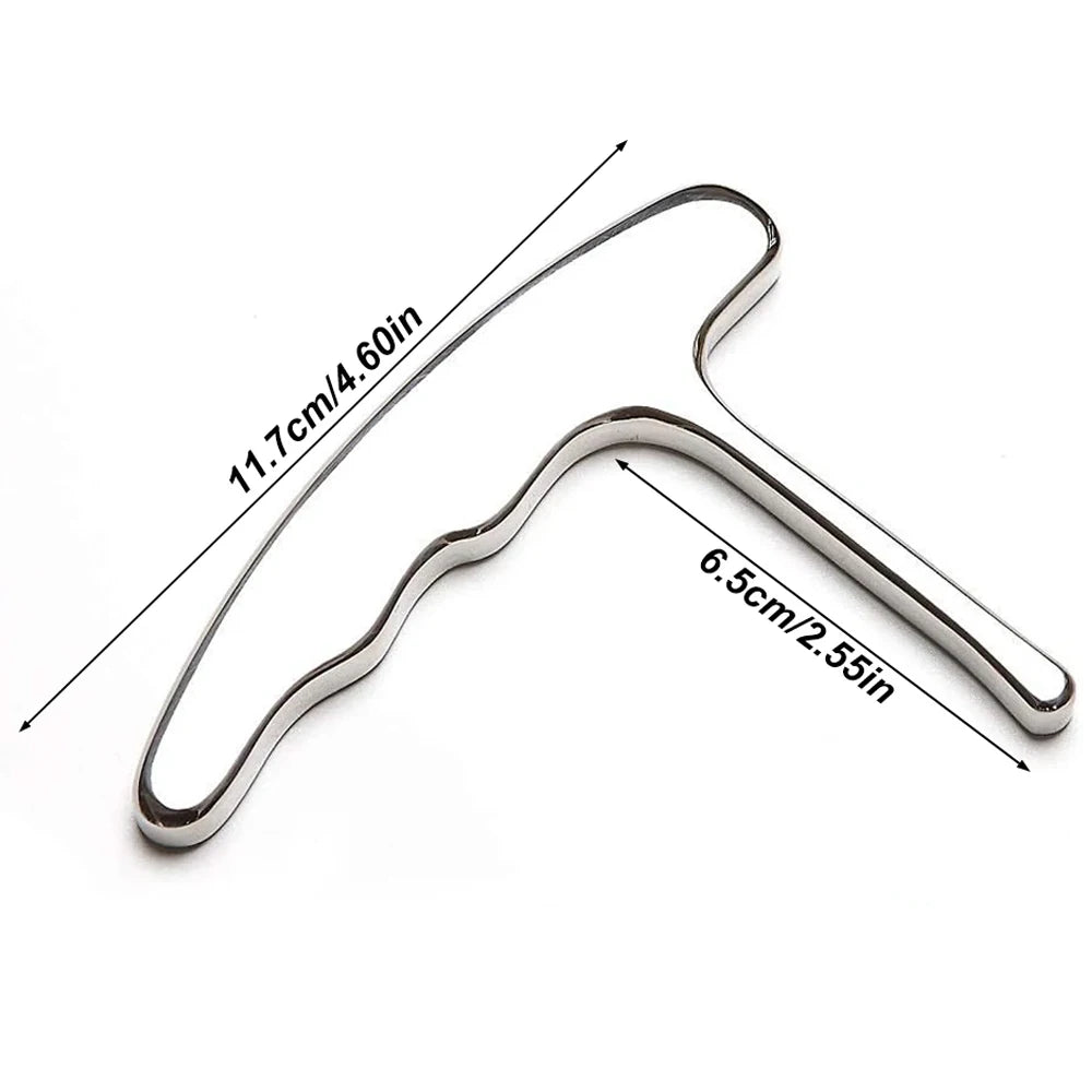 1Pcs Trigger Point Massager Tool - Pressure Point Massage Tool for IASTM and Muscle Knot Release,Sandalwood Accupressure Massage