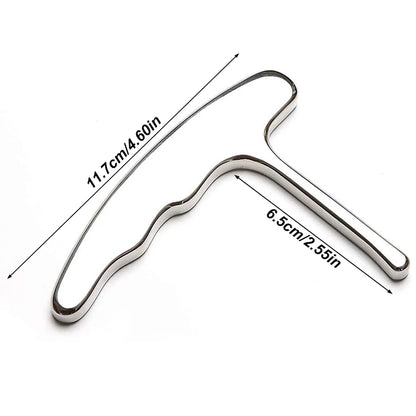 1Pcs Trigger Point Massager Tool - Pressure Point Massage Tool for IASTM and Muscle Knot Release,Sandalwood Accupressure Massage