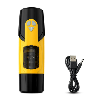 Automatic Thrusting Male Masturbator Vibration Penis Blowjob Machine Masturbation Cup Pocket Pussy Sex toy Men Adult Products 18