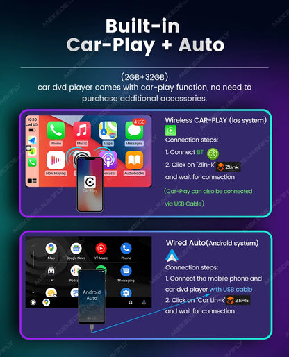 MEKEDE Android Autoradio For Volkswagen Passat b6 b7 golf 5 6 Polo Jetta Skoda Car Radio Multimedia PlayerGPS WiFi RDS Carplay