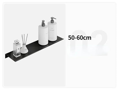 Bathroom Shelf Organizer Wall Mount Shower Shampoo Soap Cosmetic Shelves Kitchen Storage Rack Holder Bathroom Accessories