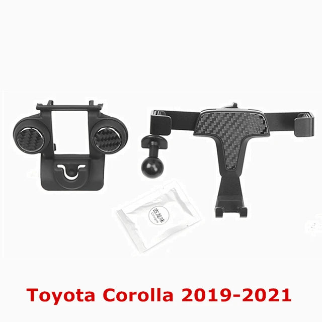 For Corolla E210 2019 2020 2021 Car Air Vent Mount Phone Holder for Mobile Phone Stable Cradle Smart Toyota  Stand Bracket