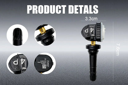 1/4PCS 433MHZ Tire Pressure Sensor TPMS Fit For BYD Han Qin Song Tang Yuan EV Pro Plus DM Replacement For SC3609200 SC-3609200