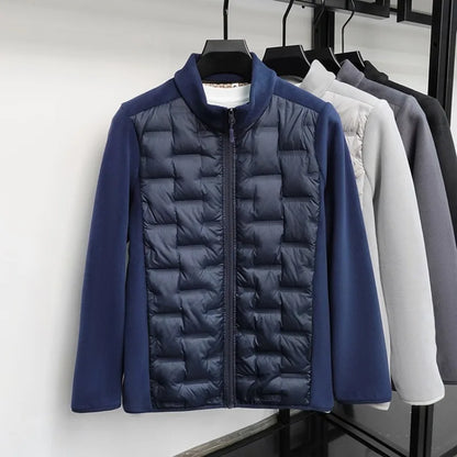 Winter Ultralight Down Jacket with Graphene Technology, 90% Duck Feather Filled, Top-Ranked Water-Resistant Parka City Commute