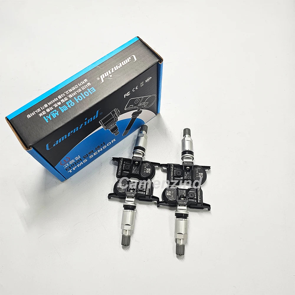 4PCS 315MHz TPMS Tire Pressure Sensor for Toyota Tundra Lexus 2020-2023 OEM 42607-02050 PMV-E000 PMVE000 4260702050 42607-06090