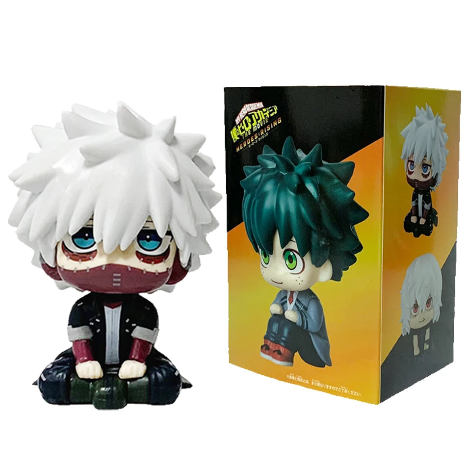 My Hero Academia  Anime Figure  Pvc Q version Bakugou Katsuki Midoriya Izuku  Action Figures Anime Gift Collection Series Model