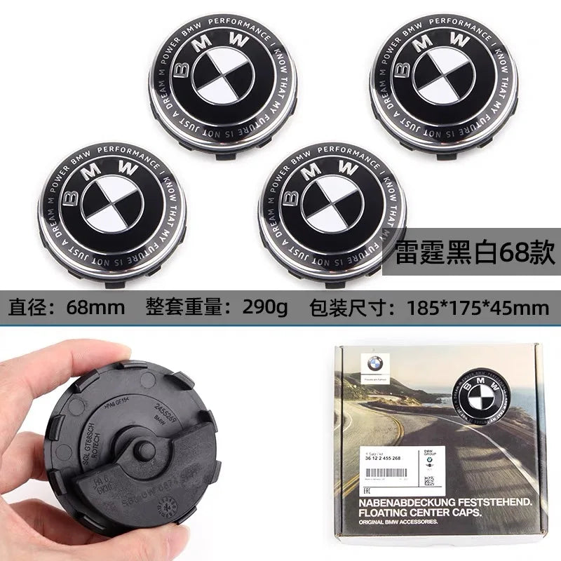 56/68mm original magnetic suspension hub center cover is suitable for BMW 1 2 3 4 5 6 7 series X5 X6 Z4 m2 m3 m4 M5  M6 mx5 mx6