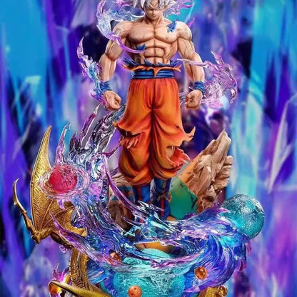 Dragon Ball Ultra Instinct Son Goku Anime Action Figure Pvc Model Desktop Ornaments Collection Statue Birthday Gift For Fans
