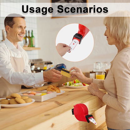 Ycall Colorful Turn O Matic Please Take A Number Ticket Dispenser Machine for Wall Desk Counter Queuing System