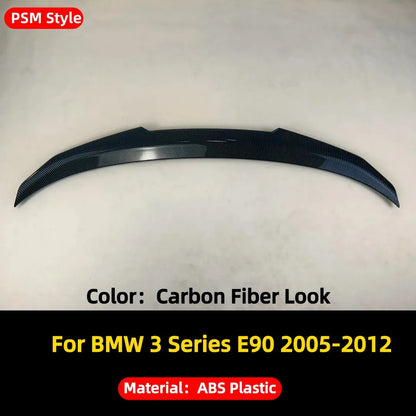 Rear Trunk Splitter Lip Decoration Tuning Accessories Spoiler Wing Tail For BMW  Series E90 E91 3 Series 2005-12 325i 320i 318i