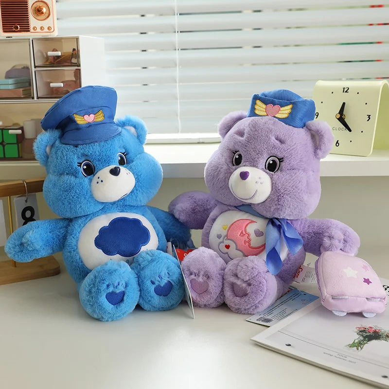 33cm Pilot Care Bears Plush Toys Cartoon Soft Animals Stuffed Dolls Girls Boys Christmas Gift Home Decoration Plush Toys