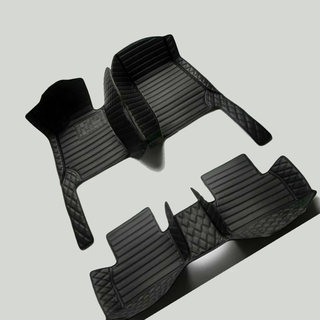 3D PU-leather Waterproof Custom Car Floor Mats For Toyota RAV4 2005-2025 Years Auto Carpets Coche Accessorie Liners