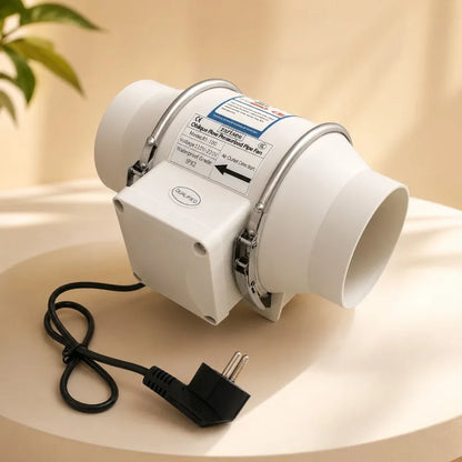 Quiet Fan 220V Electric Exhaust Pipe System for Home Bathroom Kitchen Toilet Ventilation Fan