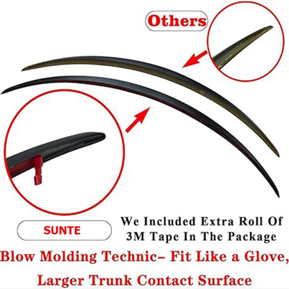 For Tesla Model Y 2020-2024 ABS Carbon Fiber Wings Original High-performance Spoiler Model 3 2025-2026 Highland Accessories