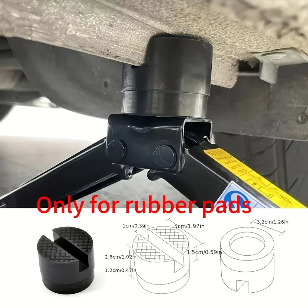1PC Car Jack Rubber Pad Support Block Lift Adapter Protector Anti Slip Universal Auto Repair Tool jack
