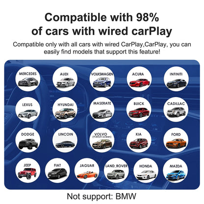 Android 13 Carplay AI Box Wireless Android Auto Smart TV Box For Youtube Netflix Toyota Mazda Hyundai Haval GMC Ford MG VW Kia