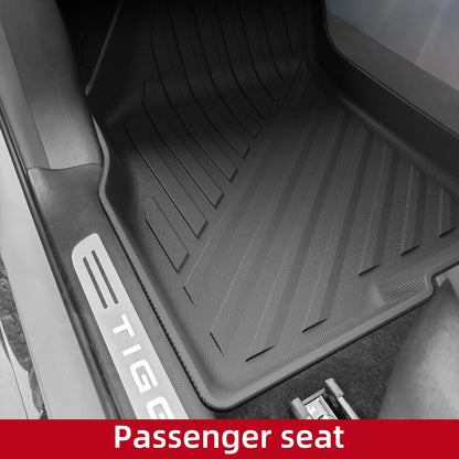 RHD for Chery Tiggo 7 Pro (Fuel only) 2025 2026 Car Floor Mats TPE 3D Foot Mat Waterproof All Weather Accessories Black