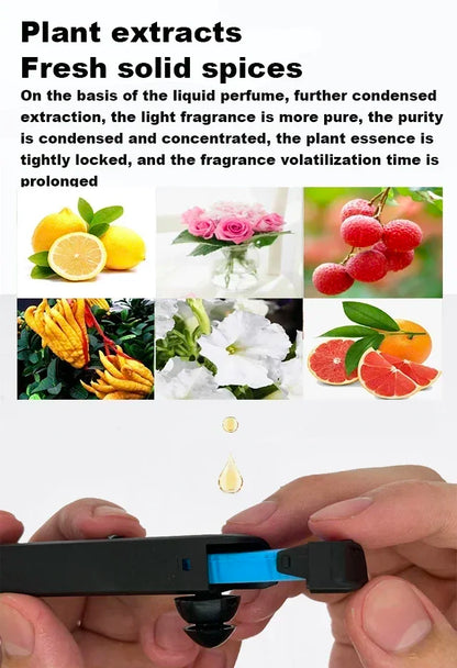 Car Air Freshener for BMW Perfume 6 Smell Original Air Outlet Aromatherapy Clip Auto Interior Accessories Solid Perfume