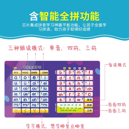 Chinese Pinyin Audiobook, Pinyin and Literacy Early Education, Cognitive Enlightenment, Parent-child Interaction