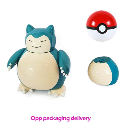 Pokemon Pokeball Figure Pikachu Dragonite Lapras Psyduck Mewtwo Gyarados Solgaleo Lunala Eevee Poke Ball Toy Kids Birthday Gift